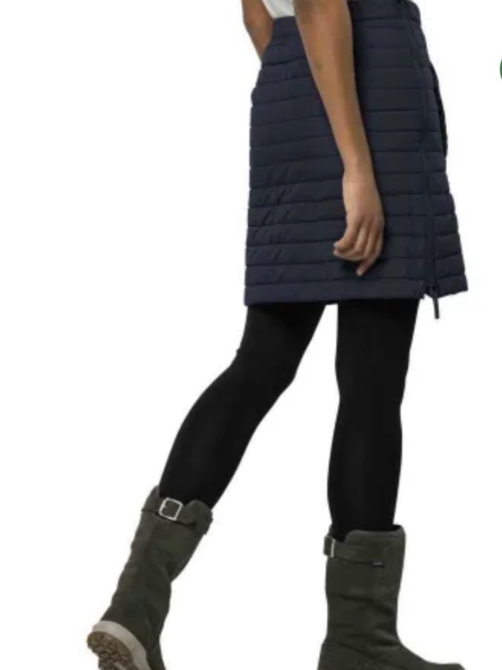 Jack Wolfskin Icequard Quilted Insulated Windproof Water Repellent Mini Skirt - Picture 3 of 16